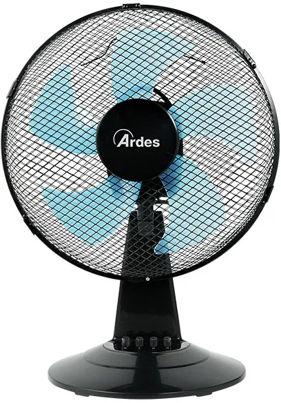 Ardes Ventilatore Da Tavolo 30cm con pale 3 Velocità colore Nero AR5ST30N