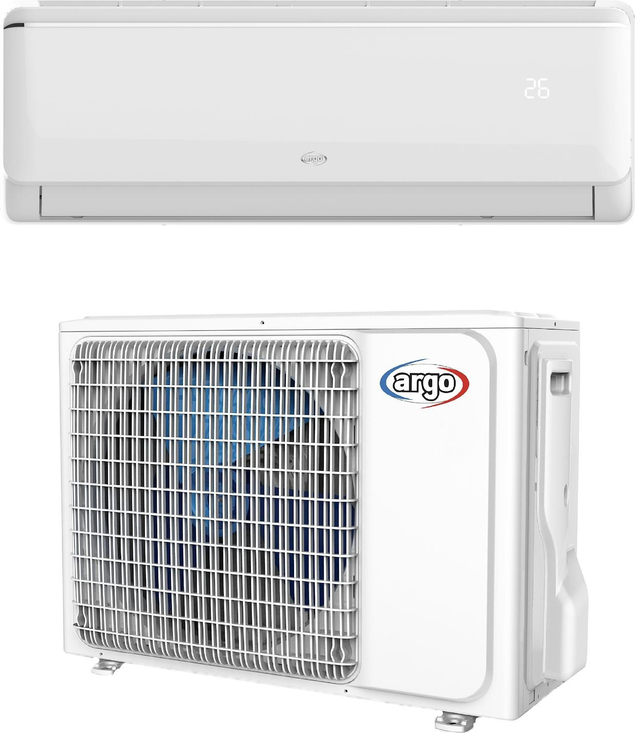 Argo Climatizzatore 9000 Btu H Inverter Monosplit Condizionatore Con