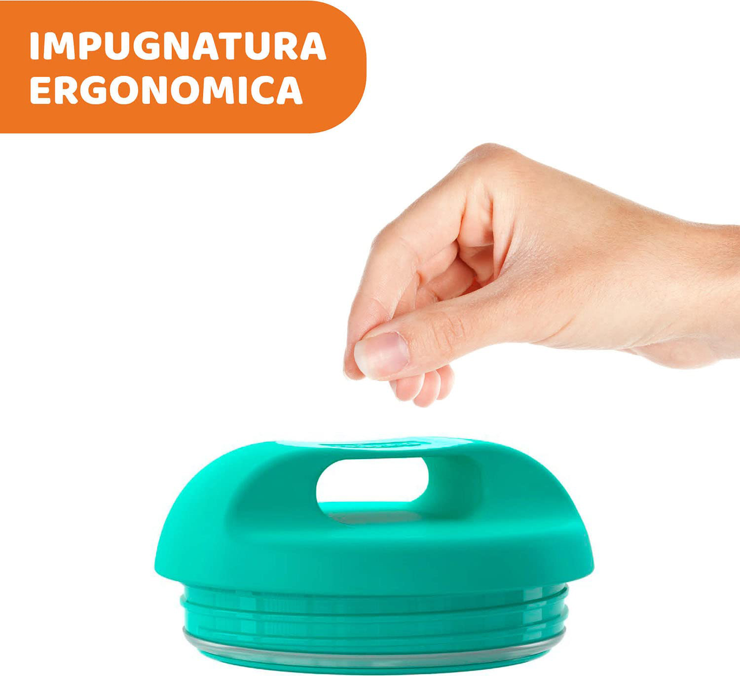 CHICCO Portapappa Termico Neonato Per BebË E Bambini, 350 Ml, Verde, 140.0  X Mm X 120.0 X Mm