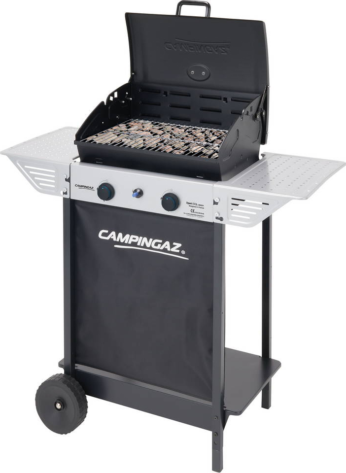 Pietra Lavica Lavelli Cucina In Pietra Usati.Campingaz Barbecue A Gas Pietra Lavica E Griglia In Acciaio Da Esterno Bbq Da Giardino Con Coperchio Ruote E Ripiani Laterali 3000004826 Xpert 100 L Plus Rocky