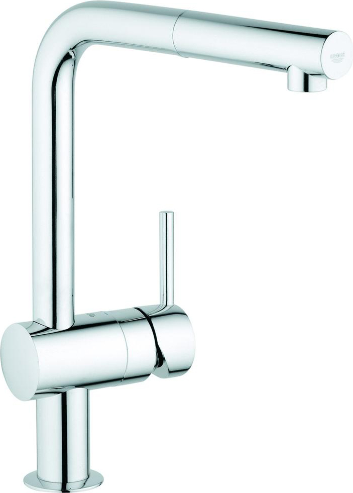 Grohe Miscelatore Cucina Con Doccetta.Grohe Miscelatore Cucina Con Doccetta Estraibile Rubinetto Monocomando Colore Cromo 32168000 Minta