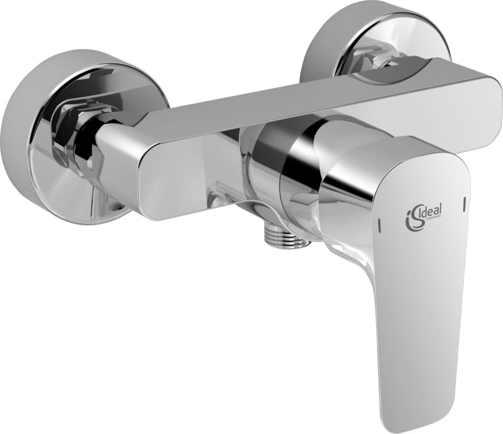 Rubinetto Miscelatore Ideal Standard.Ideal Standard Miscelatore Doccia Esterno Rubinetto Bagno Monocomando Colore Cromo B0716aa Serie Ceraplan Iii