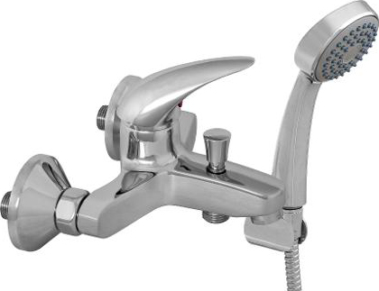 Rubinetto Vasca Con Doccetta.Ideal Standard Miscelatore Vasca Da Bagno Rubinetto Monocomando Da Parete Con Doccetta Colore Cromo Scarub0519 Idroeco