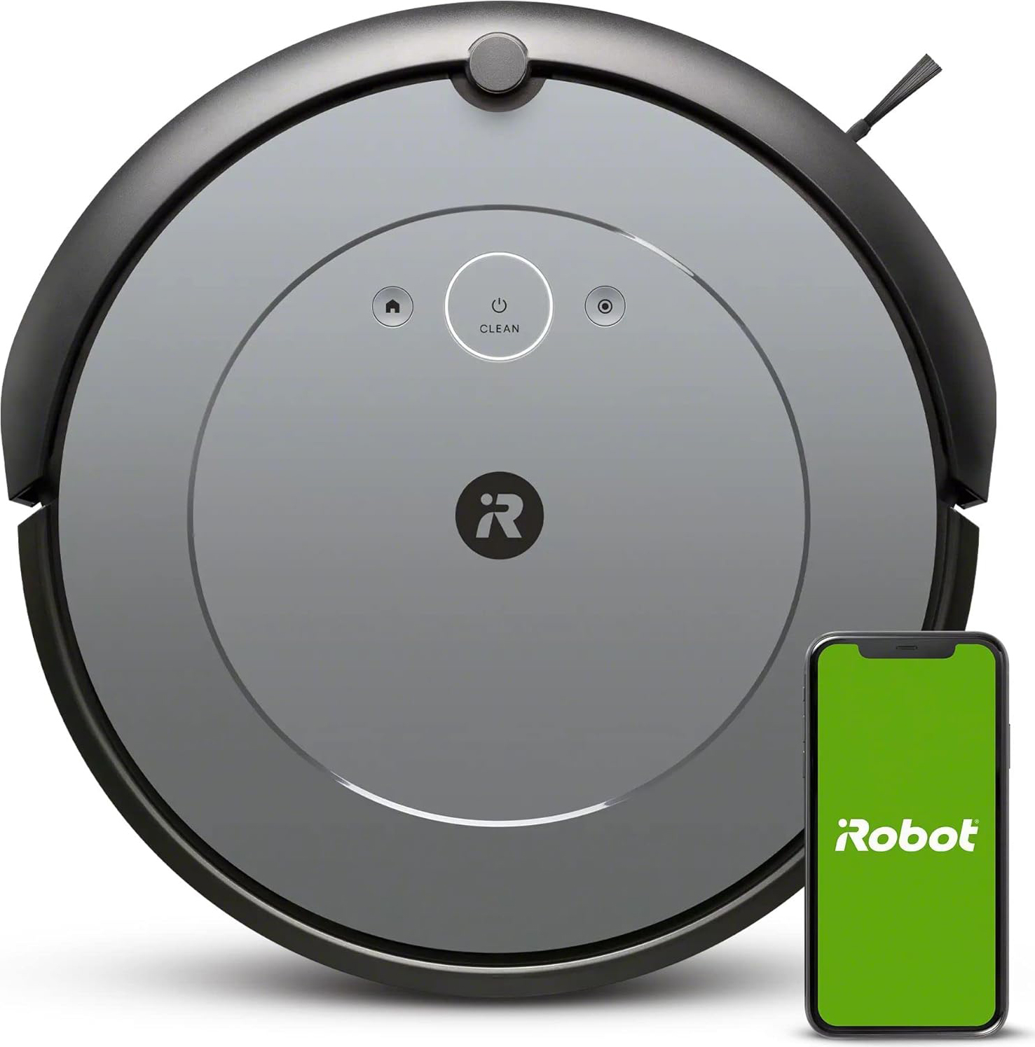 iRobot Robot Aspirapolvere senza Sacco Contenitore polvere 0.4 Litri, Wi-Fi  colore Grigio Grigio - i115840