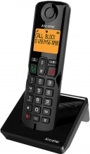 Alcatel ATL1425369 S280 EWE Telefono DECT Identificatore di chiamata Nero