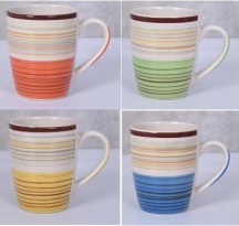 Amicasa Art 26 Tazza Mug Eden in Ceramica colore Assortito