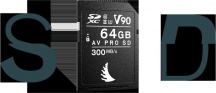 Angelbird AVP064SDMK2V90 Scheda di Memoria 64 GB SDXC UHS-II Classe 10 U3
