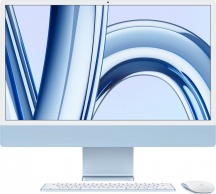 Apple MQRR3TA iMac PC All in One 24" M3 8512 Gb SSD macOS Azzurro