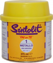 Bandini Sintolit Mastice Stucco solido per Metallo confezione 375 ml