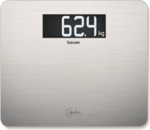 Beurer 73582 Bilancia Pesapersone Digitale XXL 200 kg Acciaio Inox  GS 405 INOX