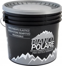 Bianco Polare TECNICA KG 20 Vernice Acrilica Per Tetti Kg. 20 Colore Grigia