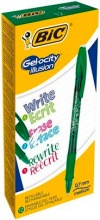 Bic 943443 Gel-ocity illusion Penna in gel con cappuccio Verde 12 pezzi