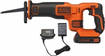 Black & Decker BDCR18-QW Sega a Gattuccio a Batteria  18V 1,5 Ah