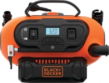 Black & Decker BDCINF18N Compressore Daria Portatile 11 bar 230V 12 Volt
