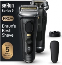 Braun 9510S Rasoio a Batteria Ricaricabile Wet & Dry Nero Series 9 Pro+