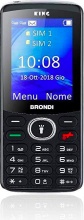 Brondi 10276010 Cellulare Dual Sim GSM Bluetooth 2.4" Nero  KING