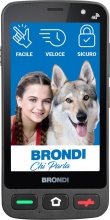 Brondi Amico Smartphone Pocket Smartphone Dual SIM 4" 2 GB16 GB Android Nero