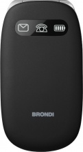 Brondi BROAMICOCOMFORTBKR Telefono Cellulare Dual SIM 2.8" Fotocamera Nero