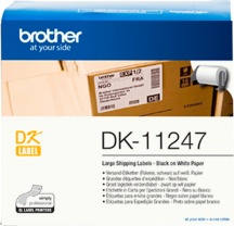Brother DK-11247 Confezione 180 Etichette Adesive Car Ner  Bianco 103 6x164