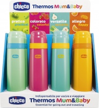 CHICCO 60183.10 Portavivande Thermos acciaio 500 ml Assortito