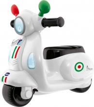 CHICCO 9519.300 Vespa Primavera Moto Giocattolo Cavalcabile per Bambini da 1+ Anni Bianco
