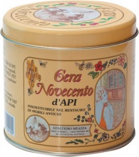 Cera Novecento cera_noce_scu Cera Dapi colorato per legno Colore Noce Scura 500 ml