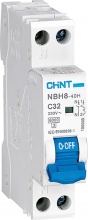 Chint 190234 Interruttore Magnetotermico 1P+N 6A