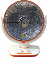 DCG SA9660N Stufa elettrica Carbonio 900 watt Oscillante Arancio