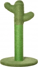 DecHome 452 Albero Tiragraffi per Gatti a Forma di Cactus 40x40x65cm Verde