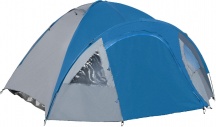 DecHome A329055AO12 Tenda da Campeggio 4 Posti con Tasche e Gancio Blu