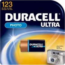 Duracell DL1231 Pila a Litio Batteria 3 V  Photo Ultra