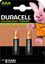 Duracell DU70 DR32 Batteria Ricaribile Mah 750 M  Stilo Bl.2 Hr3 Pezzi 10
