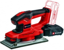 EINHELL 4460720 Levigatrice Orbitale a Fogli 18 V 11000 Girimin 22000 OPM Nero e Rosso