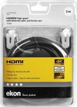 Ekon HDMI50MMG Cavo HDMI v.1.4 alta velocit con Ethernet