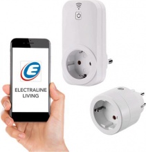 Electraline 48505 (ELIM) Presa Wi-Fi Con Radiopresa In Kit Wi-Fi Smart Art.48505