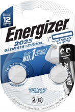 Energizer 23013 Batterie CR2025 3 V Diametro 2 cm Confezione da 2 Pezzi
