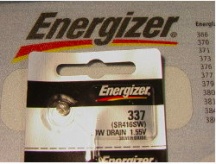 Energizer 337 Batteria 1,55 V Ideale per orologi e piccoli dispositivi