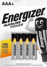 Energizer 519420 Batteria Ministilo AAA Alcalina POWER 4pz