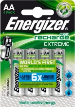 Energizer 535-416893-00 Batteria Ricaricabile 635730 confezione da 4
