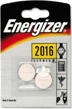 Energizer 626986 Numero 2 batterie CR2016 3 V 2016