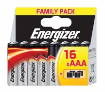 Energizer batt erie ministilo Family Pack 16 Pz AAA Alkaline