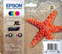 Epson C13T03A64020 Cartuccia Originale Multipack 4-colours 603XL Ink