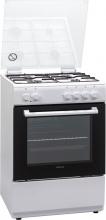 FINLUX FXMC66WEM Cucina a gas 4 Fuochi Forno Elettrico 60x60 cm Bianco