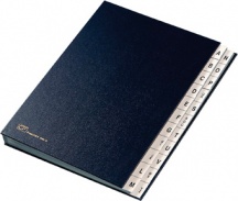 Fraschini 640-DB Classificatore Alfabetico A-Z Blu