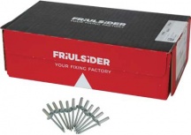 Friulsider 5283g5329 Rivetto a Strappo Alluminio Testa Larga mm 4.8x12 Testa mm 14 Pz 500