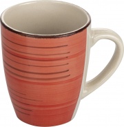 Galileo 5913069 Mug rosso 375 ml in stoneware Lipari