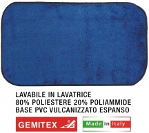 Gemitex P501401 Tappeto Merlino cm 50x140 Blu