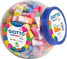 Giotto 232700 Boccia 120 MiniGomma Fluo