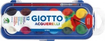 Giotto 351200 Acquerelli Giotto 12 Colori Assortiti