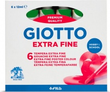 Giotto 352012 Colore a tempera Verde 12 ml Tubo